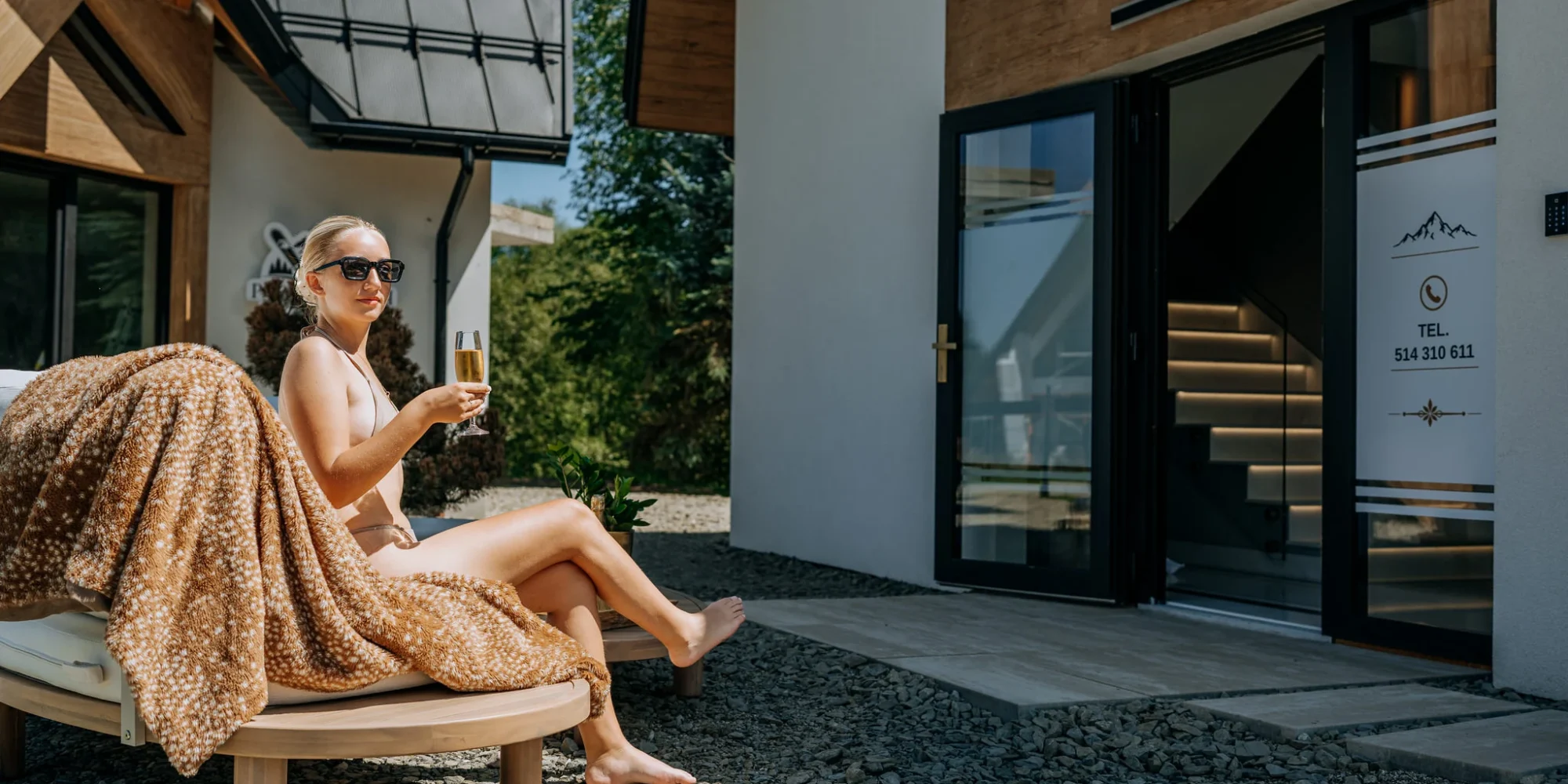 Relaks na tarasie PawlikowSki Apartamenty w Szaflarach